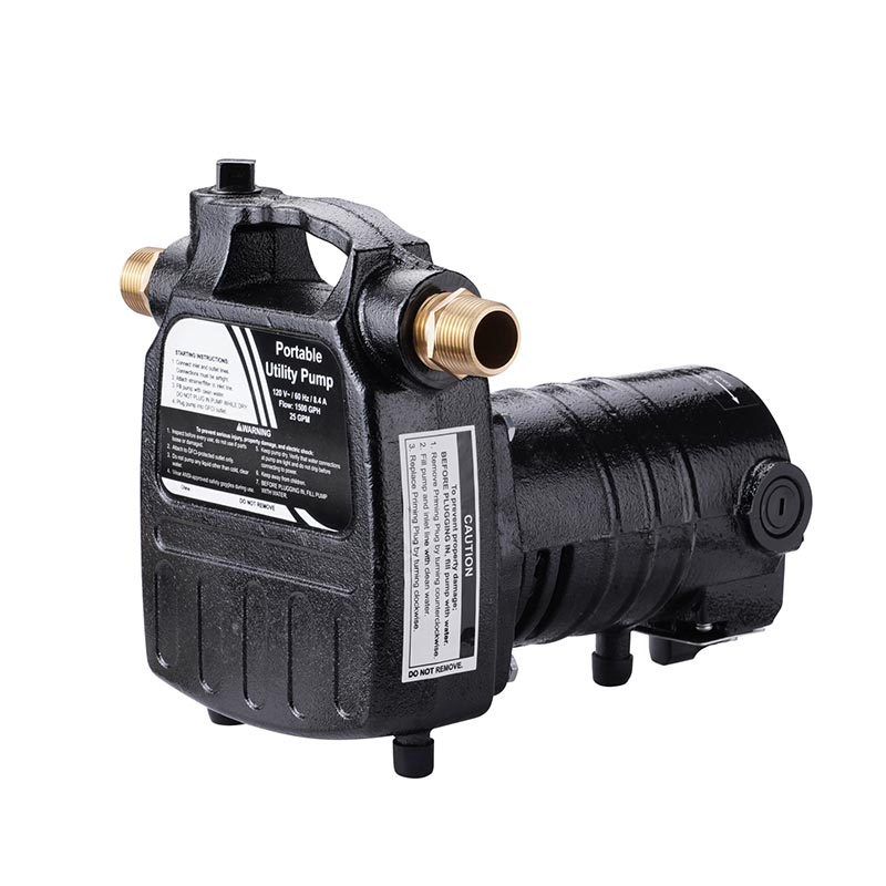 Electric Utility Water Transfer Pump na may mga Metal Connector