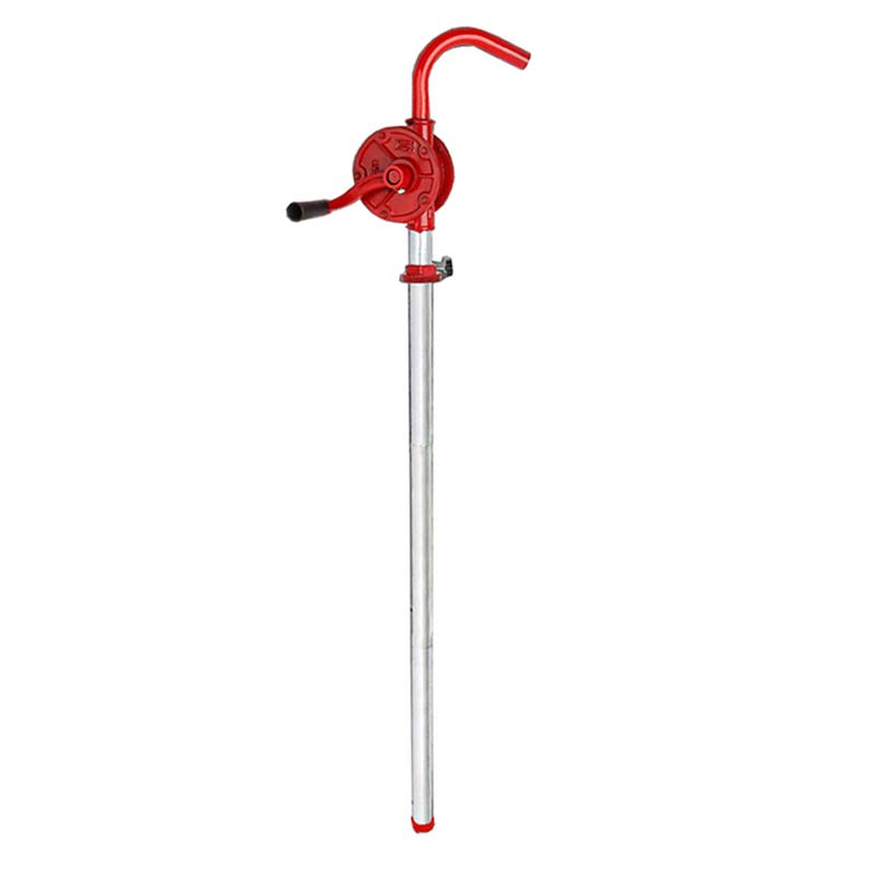 Tatlong Input Tube Cast Iron Oil Rotary Hand Pump para sa Drum